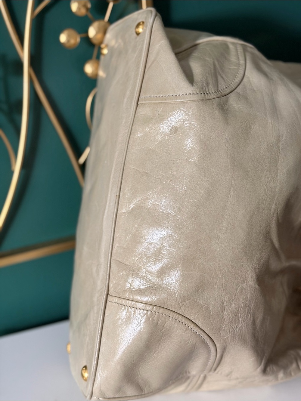 Prada Vitello Shine leather Tote - Picture 11 of 11